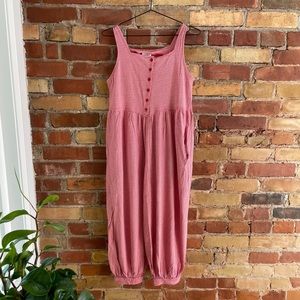 AMAZING Vintage Laura Ashley Striped Jumpsuit